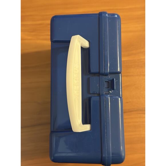 Star Wars Yoda Blue Thermos Brand Lunchbox With Matching Bottle 2002 Lucasfilm - Picture 4 of 9